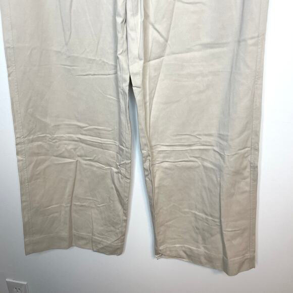 Everlane The Way-High Drape Pant In Sandstone Size 12 Short New - Picture 8 of 14